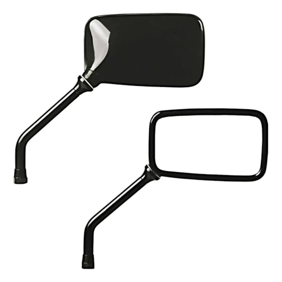 RETROVISOR CBX 200 / TWISTER / CB 300 / FALCON PRETO LADO DIREITO