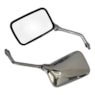 RETROVISOR CBX 200 / TWISTER CROMADO GIRO 360 ROSCA HONDA (GVS)