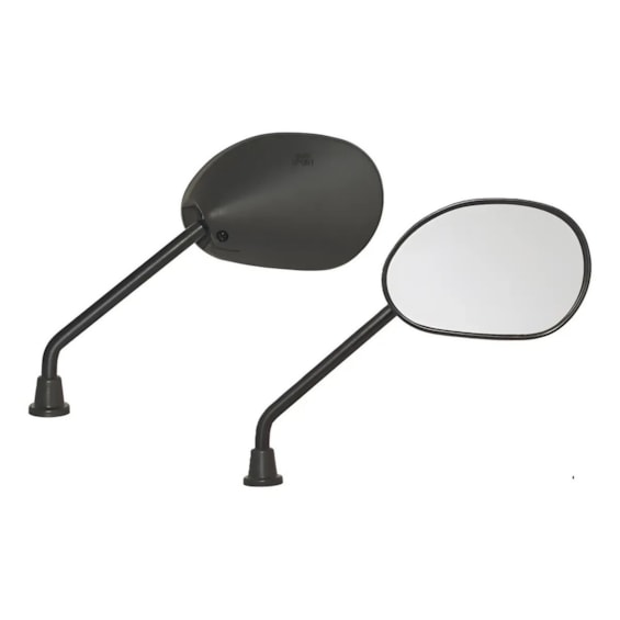 RETROVISOR DESIGN BIZ 125 06-17 / POP 100 / BROS 09-17 LENTE PLANA PRATA RETROVISOR DESIGN BIZ 125 06-17 / POP 100 / BROS 09-17 LENTE PLANA PRATA