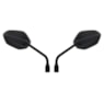 RETROVISOR DESIGN CB300F 2023 / 2025 / NXR BROS 160 2025 LENTE PLANA PRATA