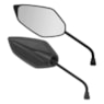 RETROVISOR DESIGN FAZER 150 2016 / 2019 LENTE PLANA PRATA H/D