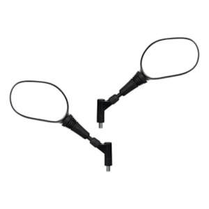 RETROVISOR DESIGN XT 660R GIRO 360° LENTE CONVEXA PRATA H/E