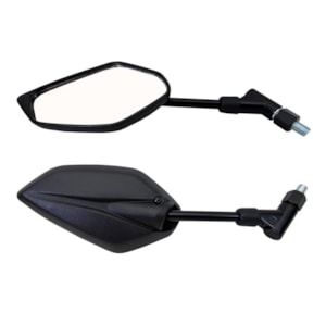 Retrovisor Fazer 150 Preto Giro 360 o PAR Rosca Yamaha (GVS) 4189