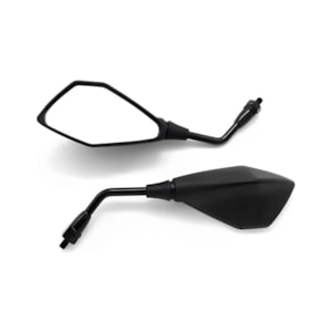 RETROVISOR KAWASAKI Z400 PRATA ROSCA HONDA (GVS) O PAR