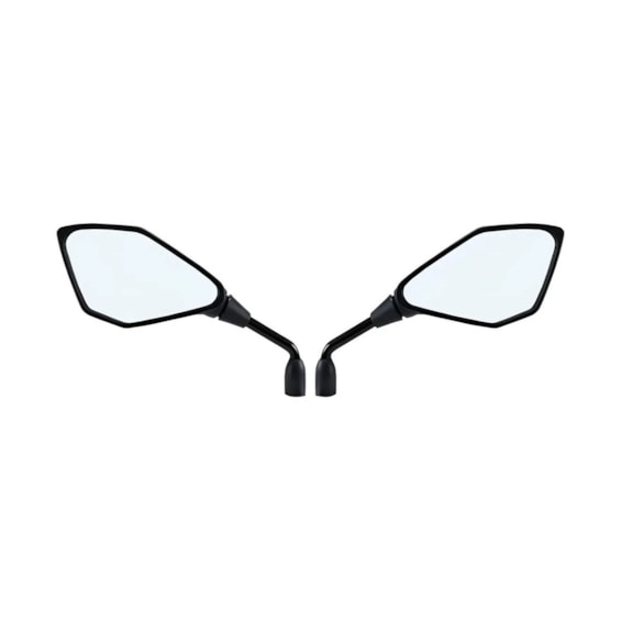 RETROVISOR KAWASAKI Z400 PRETA ROSCA HONDA SMARTFOX O PAR