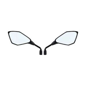 RETROVISOR KAWASAKI Z400 PRETA ROSCA YAMAHA SMARTFOX O PAR