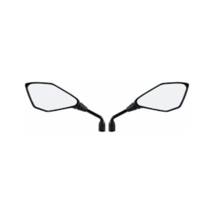 RETROVISOR KAWASAKI Z400 PRETO ROSCA YAMAHA (GVS) O PAR