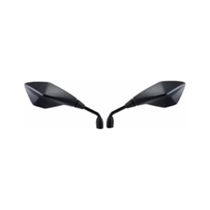 RETROVISOR KAWASAKI Z400 PRETO ROSCA YAMAHA (GVS) O PAR