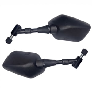 RETROVISOR PREMIUM CB 300R 11-15 360° LENTE CONVEXA FUMÊ PAR (GVS)