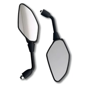 RETROVISOR PREMIUM MT 03-09 LENTE CONVEXA FUMÊ Y/D (GVS)