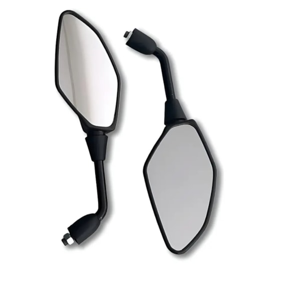 RETROVISOR PREMIUM MT 03-09 LENTE CONVEXA FUMÊ Y/D (GVS)