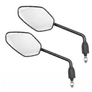 RETROVISOR TRIUMPH TIGER 1200 HASTE TAM. ORIGINAL LENTE CONVEXA PRATA  (GVS) PAR H