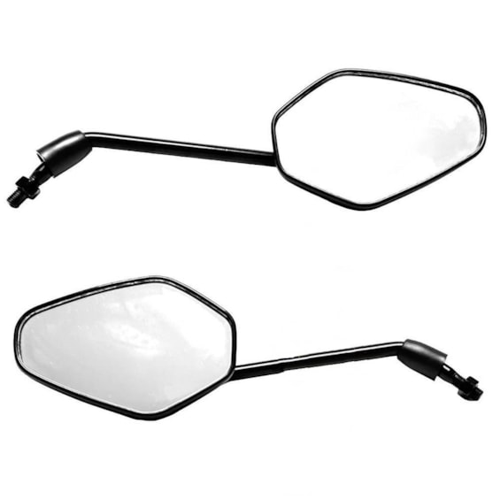 RETROVISOR TRIUMPH TIGER 1200 HASTE TAM. ORIGINAL LENTE CONVEXA PRATA  (GVS) PAR Y