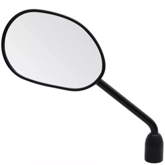 RETROVISOR XRE 300 PRETO ( GVS ) LADO ESQUERDO ROSCA INVERSA