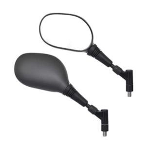 Retrovisor XT 660R Preto Lado Direito Honda (GVS) Giro 360 Lente Convexa M10 - 4178