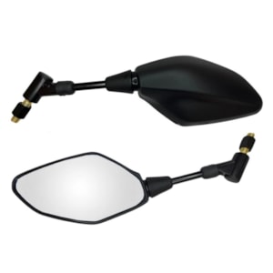 RETROVISOR YAMAHA MT 03 / 07 / 09 FUME GIRO 360 LADO ESQUERDO (GVS) L