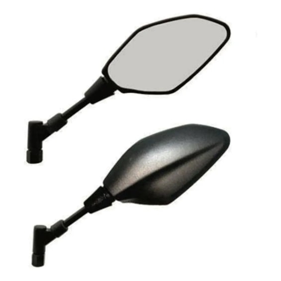 RETROVISOR YAMAHA MT 03 / 07 / 09 PRETO GIRO 360 LADO DIREITO ROSCA HO