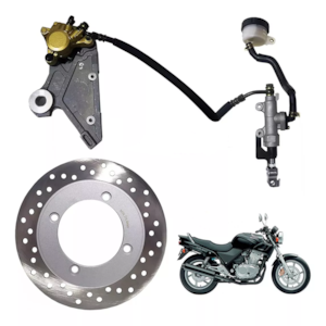 Sistema de Freio Completo CB 500 Traseiro ( Solidez )