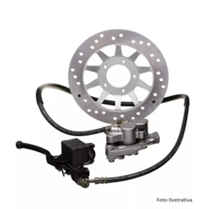 Sistema de Freio Completo Titan 150 2004-08 ESD ( SCUD ) 10390007