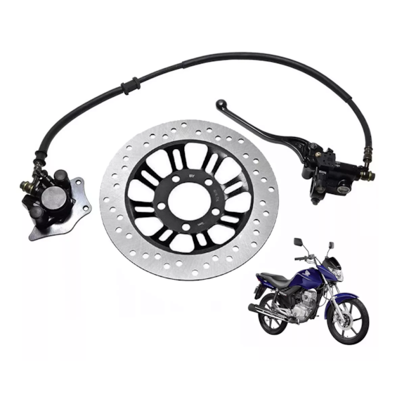 Sistema de Freio Completo Titan 150 2004-08 ESD (solidez)