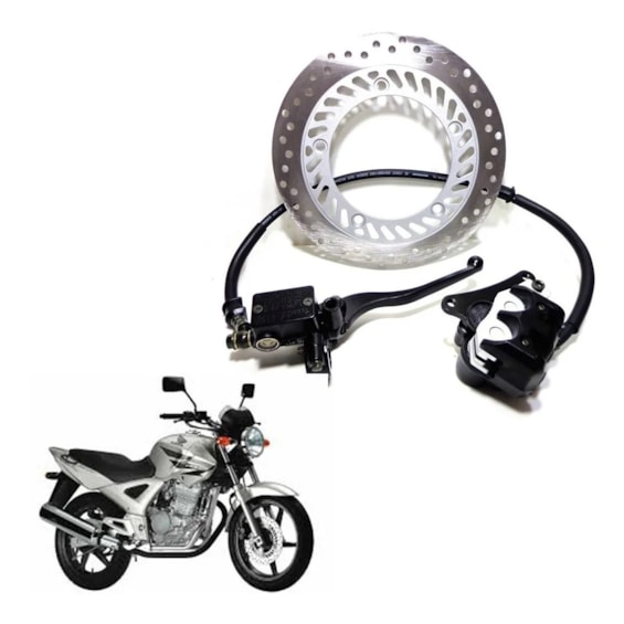 Sistema de Freio Completo Twister 250 2001-08 / CB 300 2009-15 (solidez)