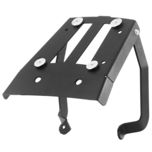 Suporte Base Fixação Bau Roncar Traseiro 35L/48L/56L Honda Transalp 700 2010 Preto