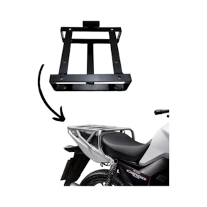 SUPORTE BAU 80 LITROS MOTOBOY METAL X CARGO 125/150/160 ( UNIVERSAL)