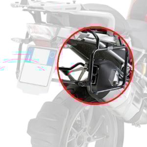 Suporte Bau Lateral BMW R1200 GS 2013 em Diante / BMW R1250GS 2019 Givi PL5108BR Monokey Engate Rapi