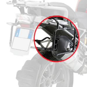 Suporte Bau Lateral BMW R1200 GS 2013 em Diante / BMW R1250GS 2019 Givi PL5108BR Monokey Engate Rapi