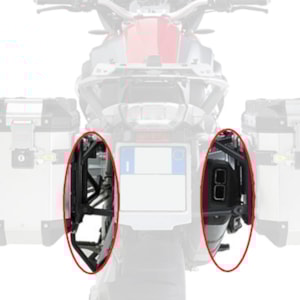Suporte Bau Lateral BMW R1200 GS 2014-2018 em Diante P/ Baus Outback (givi) PLR5108CAM