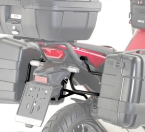 Suporte Bau Lateral CRF1000L Africa TWIN 2021 OBKN (givi) PLO1179MK