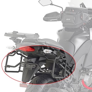Suporte Bau Lateral Kawasaki VERSYS 1000 2015 (PLXR4113) Especifico para o Bau Givi V35 Engate Rápido