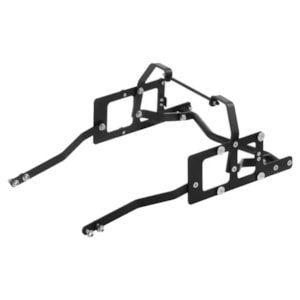 Suporte Bau Lateral Roncar Yamaha Tenere 250 2010-15 Preto (para USO com ALÇA Original)