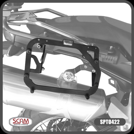 SUPORTE BAU LATERAL SCAM BMW F750GS 2018-  / F850GS 2018-