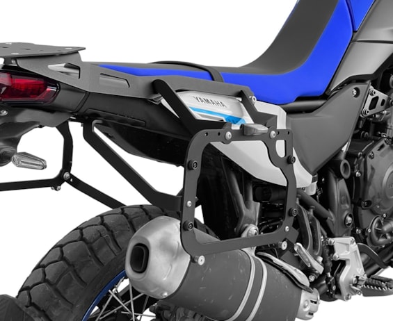 SUPORTE BAU LATERAL SCAM YAMAHA TENERE 700 2026 PRETO (PRECISA DO SPTO991 PARA SER INSTALADO)