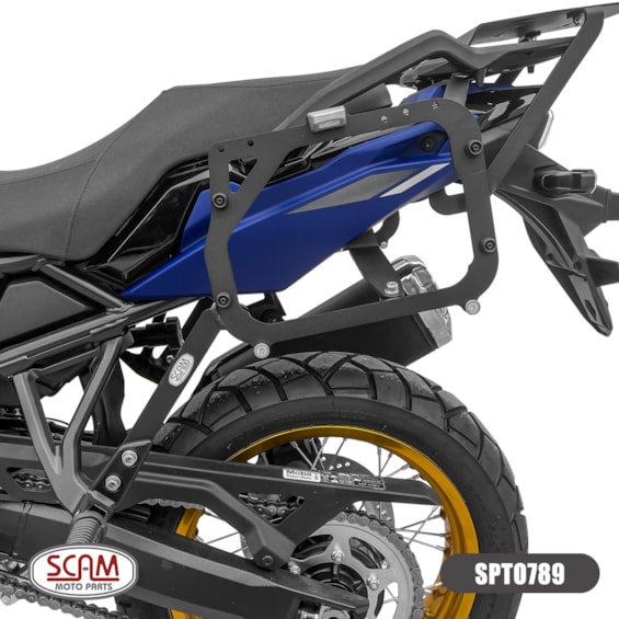 SUPORTE BAU LATERAL SUZUKI V-STROM 800 2024- SCAM PRETO