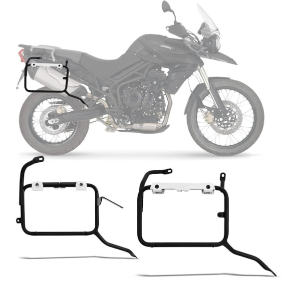 Suporte Bau Lateral Tiger 800 XC 2011-14 Givi PLR6401CAM (outback)