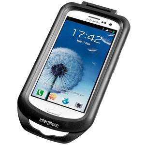 Suporte Celular Guidao C/ Capa Interphone Galaxy S3 SSC Guidao Não Tubular Preto Resistente a Agua (não Impermeavel)