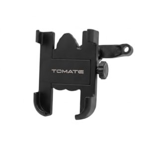 SUPORTE CELULAR  P/ GUIDÃO ALUMINIO - PRETO (TOMATE) MOTO-BICICLETA - MTG035