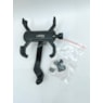 SUPORTE CELULAR P/ RETROVISOR ALUMINIO (TOMATE) HASTE 360° MOTO-BICICLETA PRETO ZXC-16