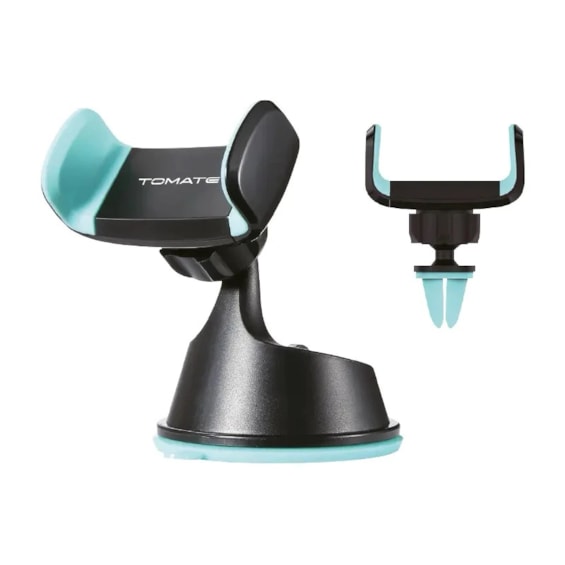SUPORTE CELULAR SMARTPHONE CARRO BASE VENTOSA / SAIDA DE AR TOMATE MTG-099