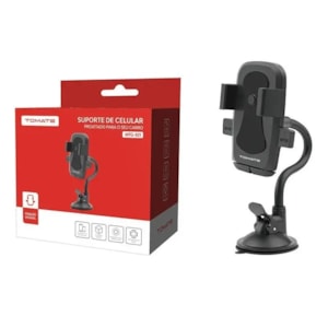 SUPORTE CELULAR SMARTPHONE CARRO BASE VENTOSA TOMATE MTG-021