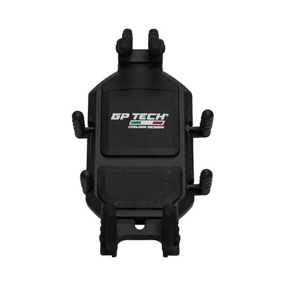 SUPORTE CELULAR SMARTPHONE GP TECH ARMOR ABS ANTI SHOCK GUIDÃO PRETO