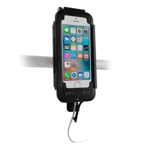 Suporte Celular Smartphone Motocom Case TOP Q iPhone X Preto