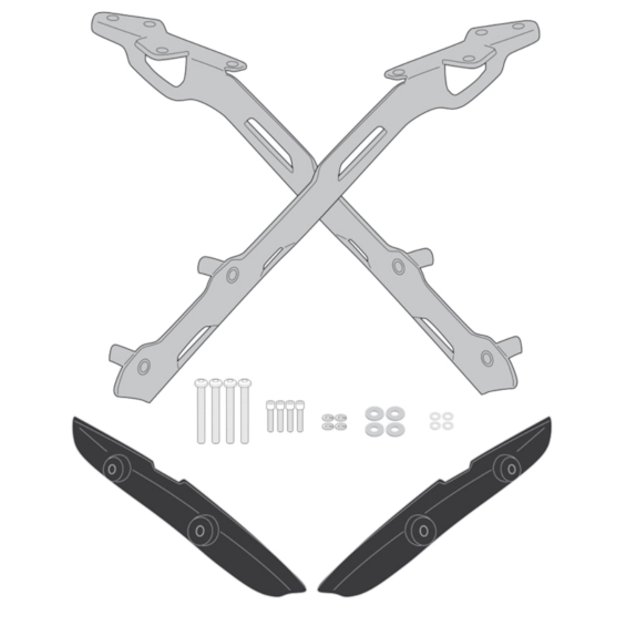 SUPORTE DA BASE BAU TRASEIRO GIVI TRIUMPH TRIDENTE 660 EXPLORER MONOKEY SR6419 2021