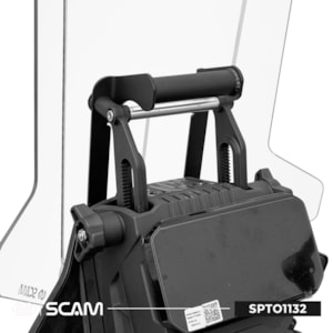 SUPORTE GPS SCAM CFMOTO IBEX 450 2026 IBEX 700 2026 PRETO