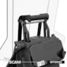 SUPORTE GPS SCAM CFMOTO IBEX 450 2026 IBEX 700 2026 PRETO