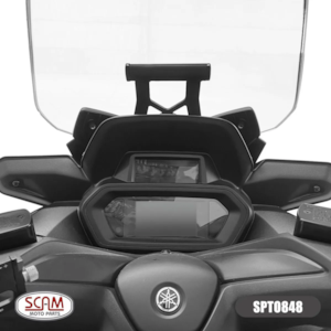 SUPORTE GPS SCAM XMAX 250 2025- PRETO