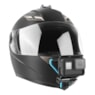SUPORTE PARA CAPACETE BASE FIXAÇÃO CELULAR / GOPRO (TOMATE) MPO-001B