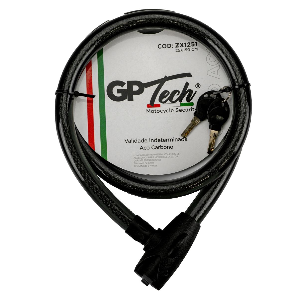 Garanta a segurança da sua bicicleta com a Trava GP TECH